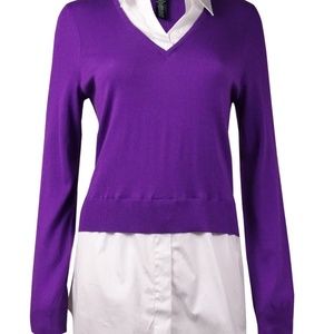 Ralph Lauren - sweater shirt combo 3x